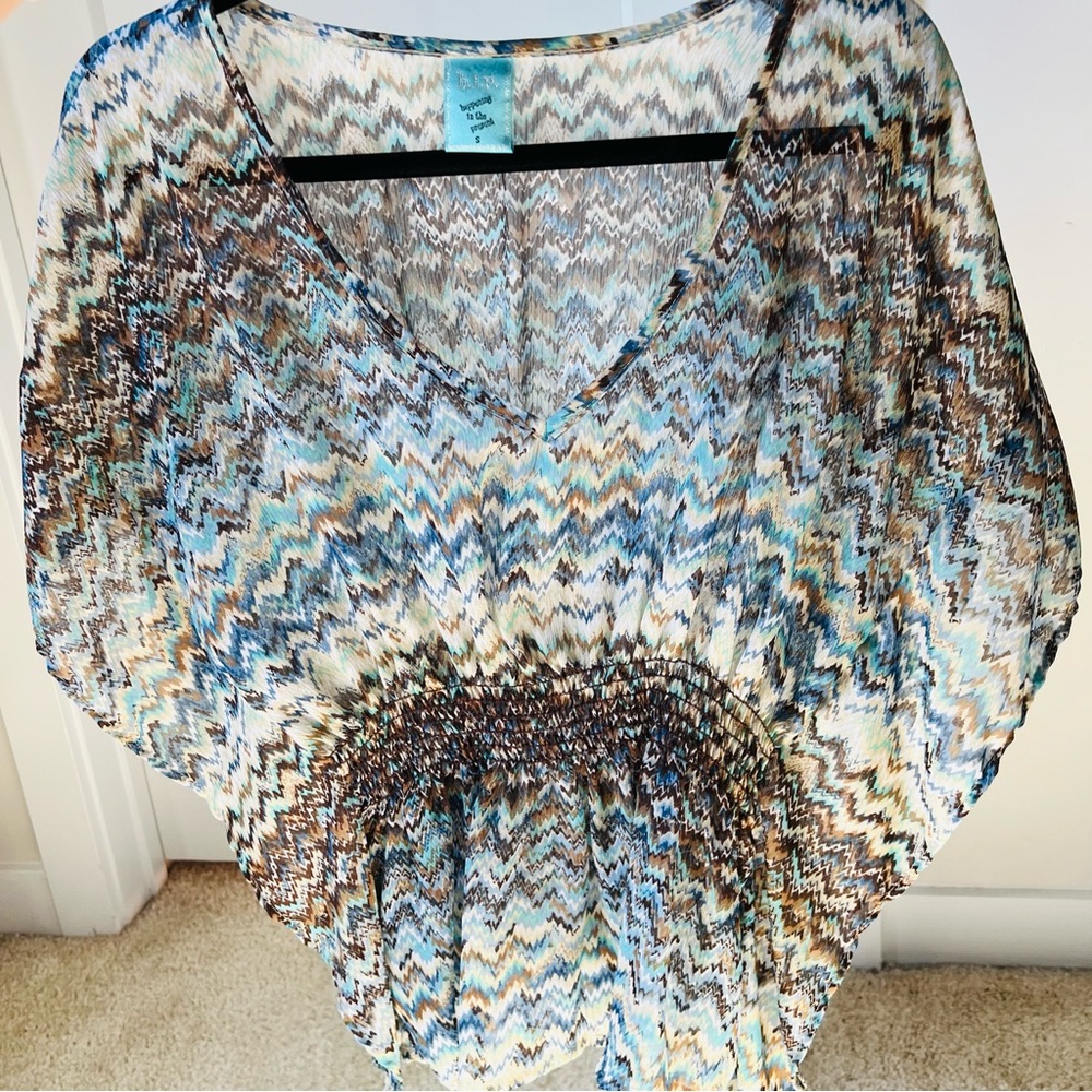 h.i.p. Chevron Patterned Blouse - Picture 5 of 10